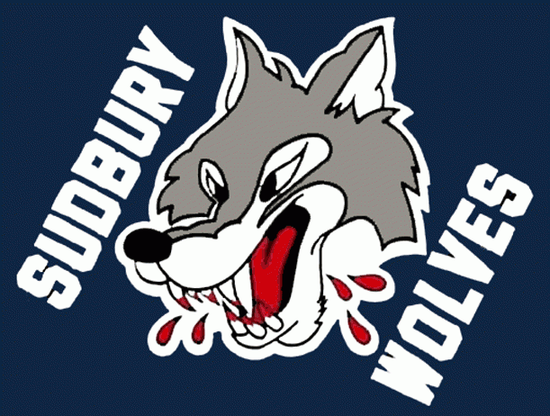 Sudbury Wolves 1989-2009 jersey logo v2 iron on transfers for T-shirts